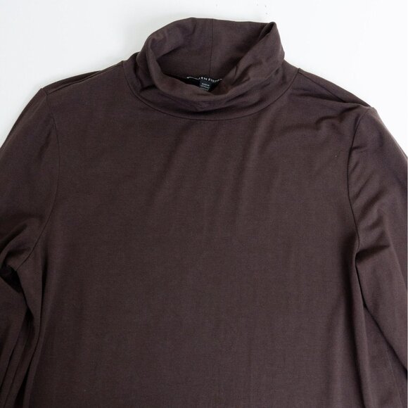 Eileen Fisher Brown Midi Dress - Picture 5 of 9